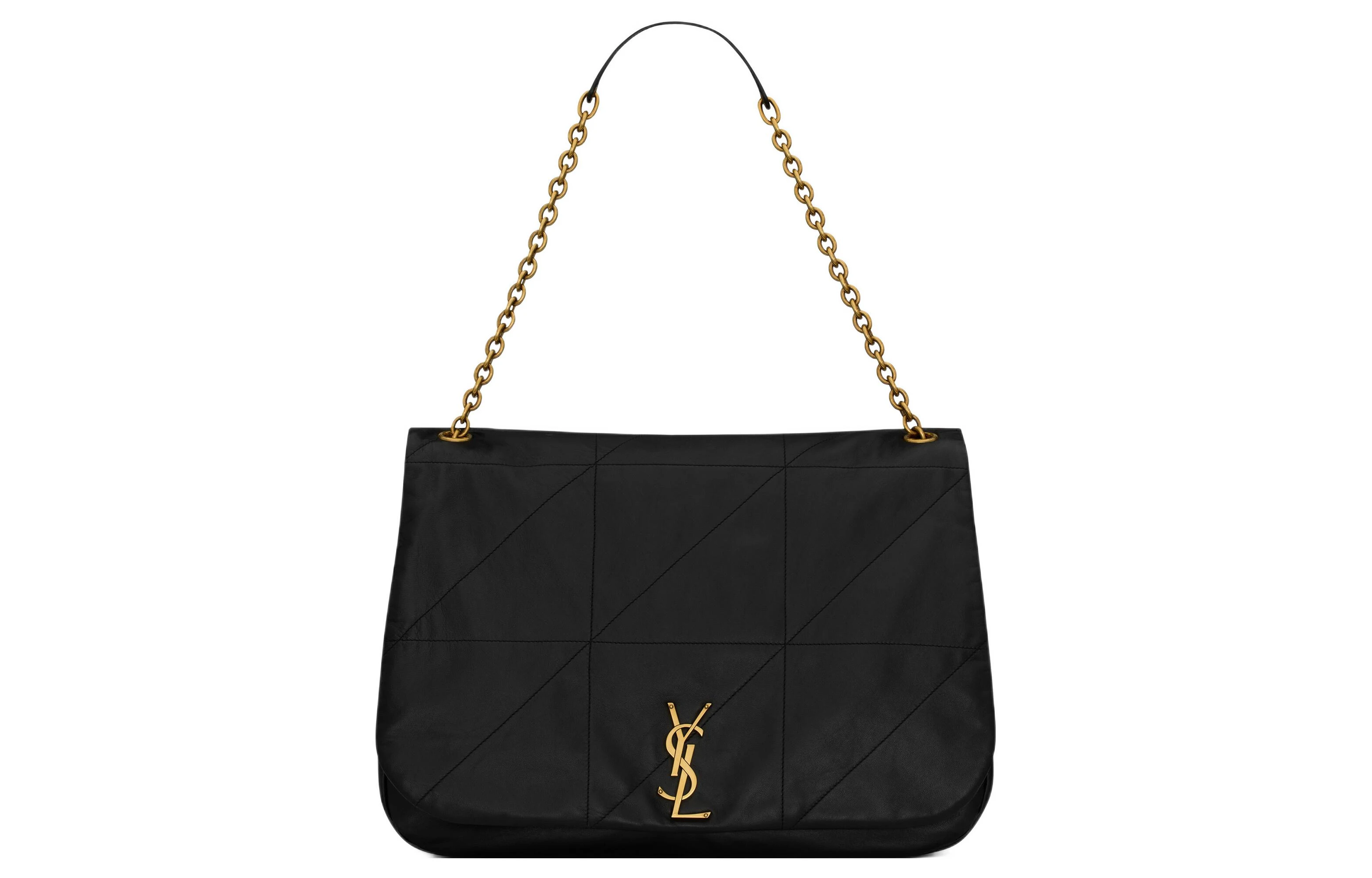 商品[国内直发] Yves Saint Laurent|圣罗兰 YSL JAMIE 4.3 Logo标识链条 小羊皮 手提单肩包 女款 黑色,价格¥24298,第1张图片