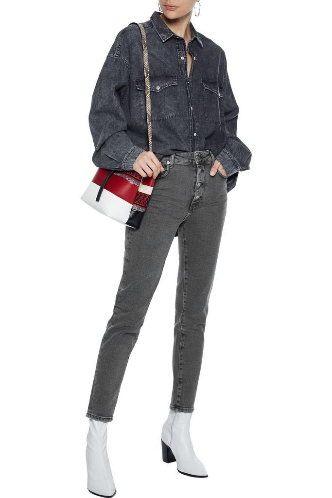 商品IRO|Gaety faded high-rise skinny jeans,价格¥659,第4张图片详细描述