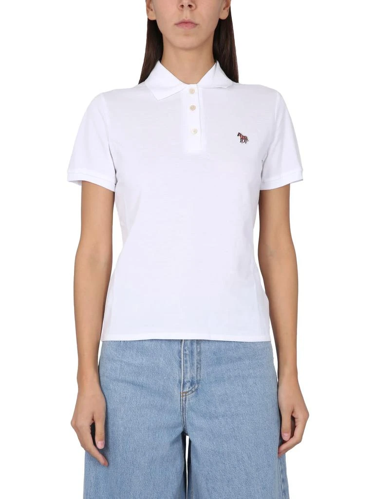 商品Paul Smith|Polo Shirt With Zebra Patch,价格¥771,第1张图片