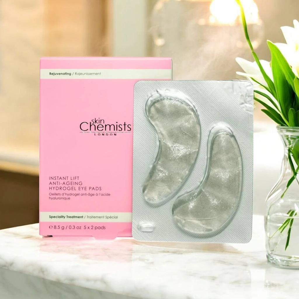 商品skinChemists|Instant Lift Anti-Aging Hydrogel Eye Pads (5 x 2) Twin Value Savings Pack,价格¥118,第3张图片详细描述