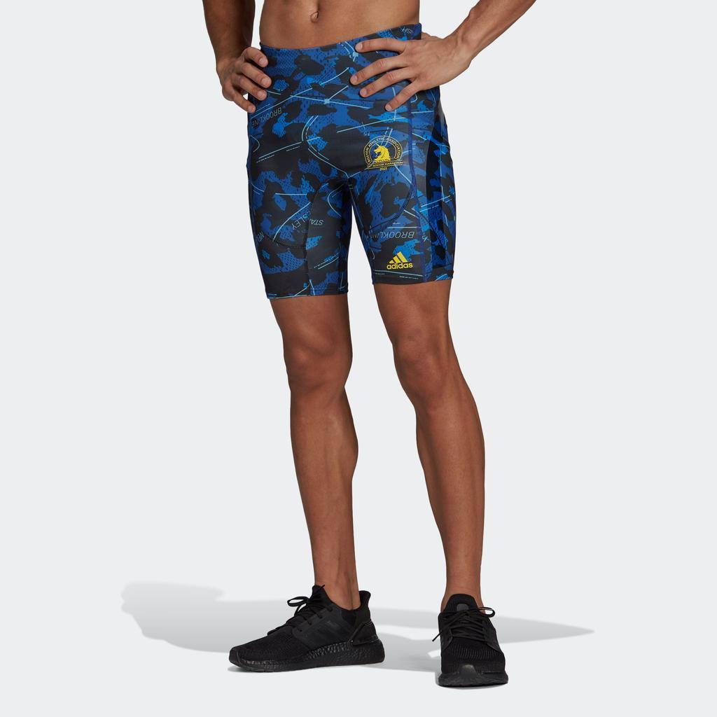 商品Adidas|男款 Adizero 运动短裤 波士顿马拉松限定款,价格¥297,第1张图片