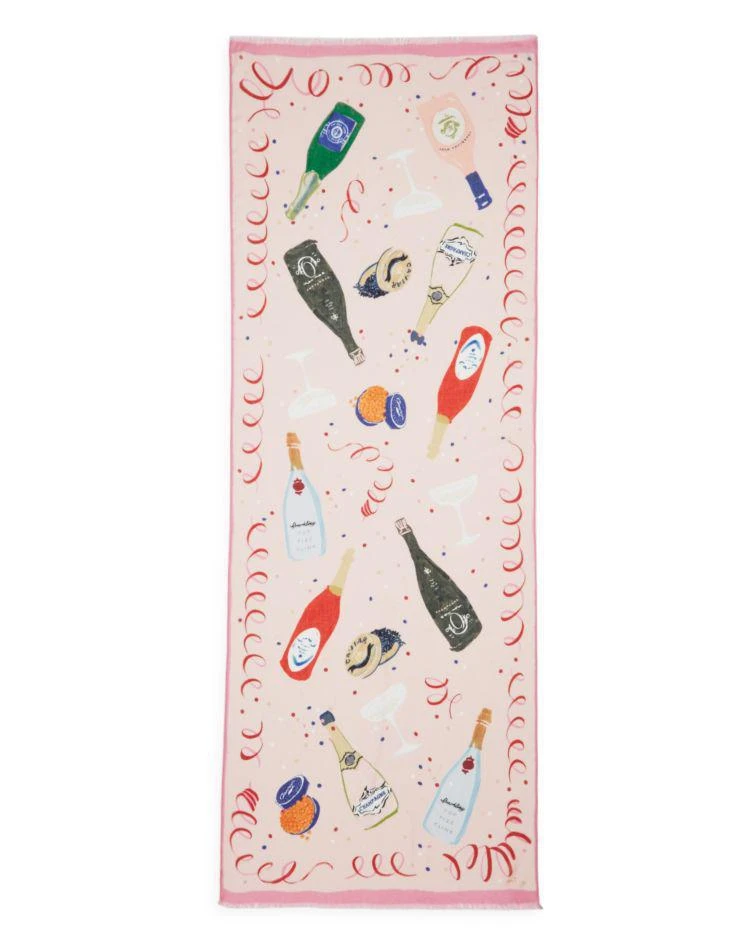 商品Kate Spade|Champagne Oblong Scarf,价格¥734,第2张图片详细描述