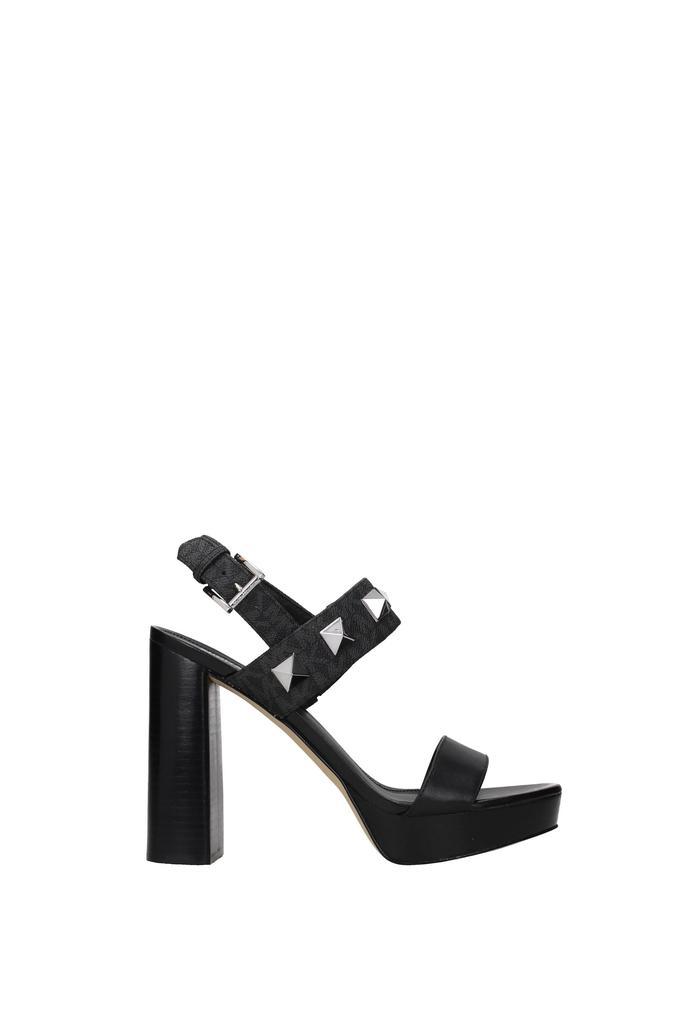 商品Michael Kors|Sandals wren Leather Black,价格¥629,第1张图片