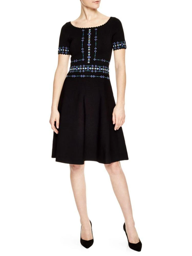 商品Sandro|Sandro - Safe Embroidered Dress,价格¥1175,第1张图片