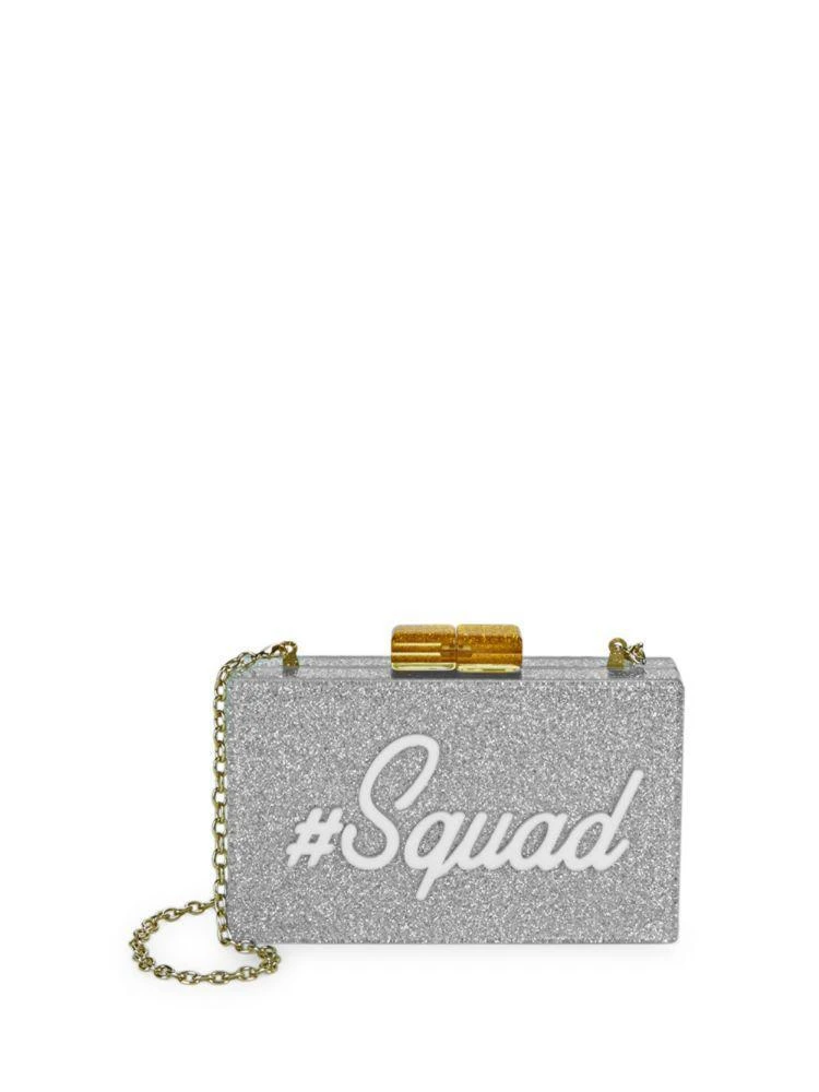 商品La Regale|La Regale Squad Lucite Clutch,价格¥354,第1张图片