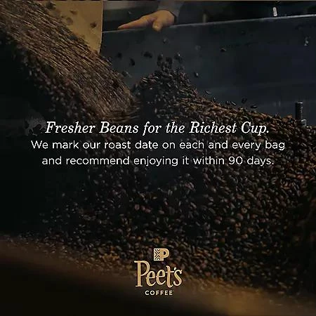 商品Peet's Coffee|深度烘焙咖啡豆 (32 oz.),价格¥128,第4张图片详细描述