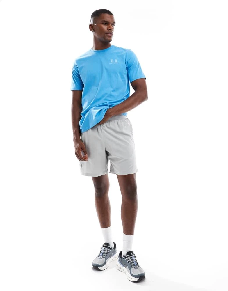 商品Under Armour|Under Armour Sportstyle left chest logo short sleeve t-shirt in blue,价格¥254,第3张图片详细描述