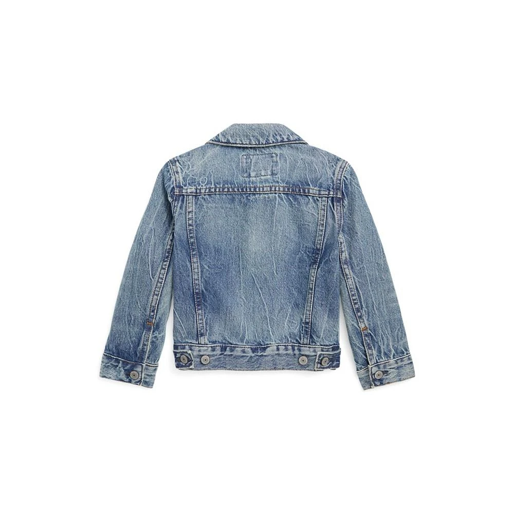 商品Ralph Lauren|Little Boys Denim Trucker Jacket,价格¥272,第5张图片详细描述