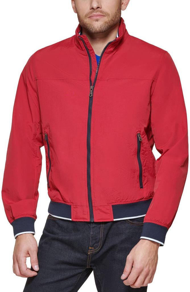 商品Tommy Hilfiger|Yachting Water Resistant Bomber Jacket,价格¥414,第1张图片