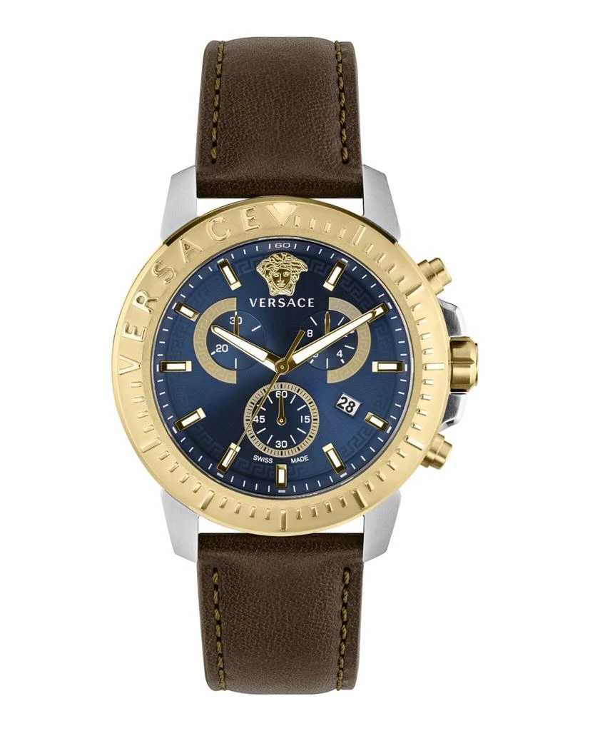 商品Versace|New Chrono Strap Watch,价格¥3028,第1张图片