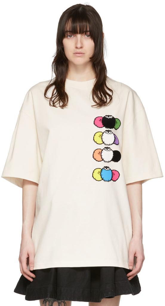 商品We11done|Off-White Cotton T-Shirt,价格¥1167,第1张图片