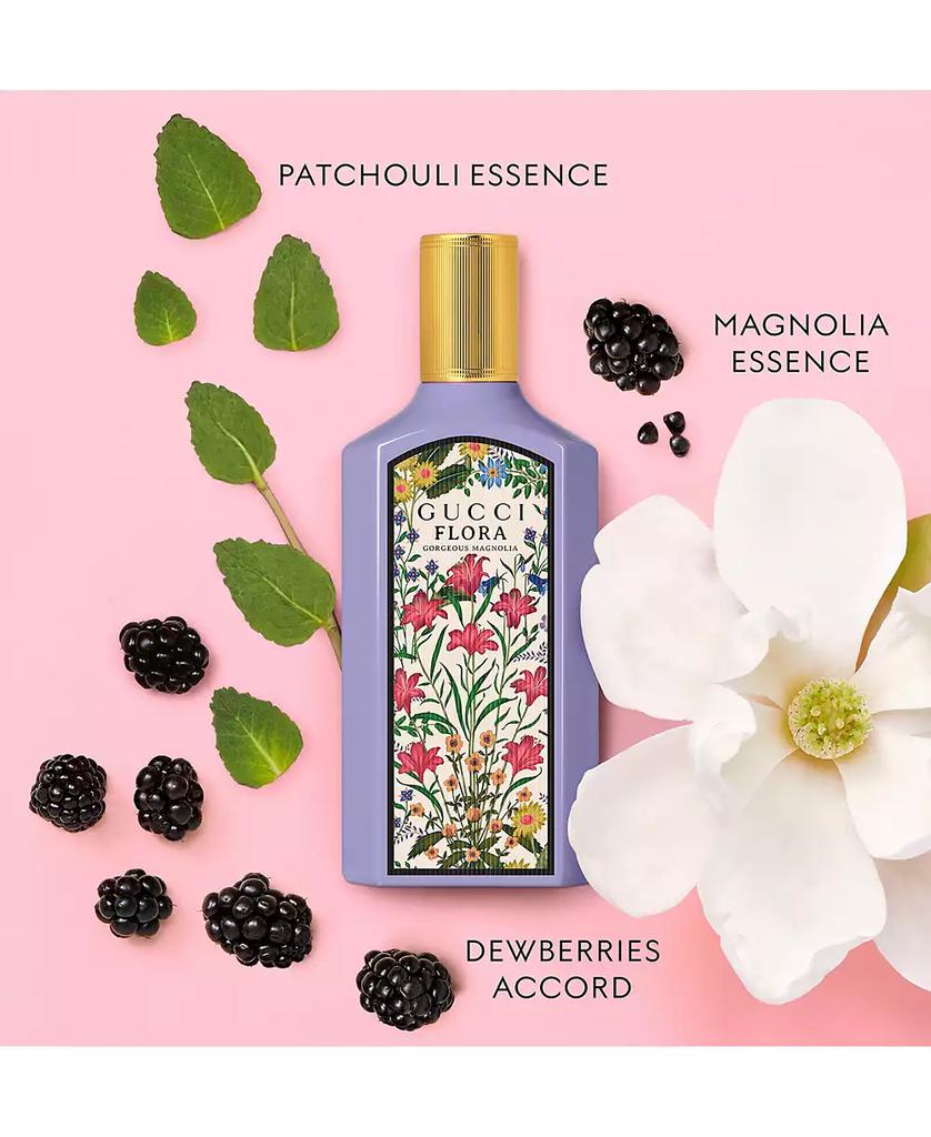 Gucci Flora Gorgeous Magnolia Eau de Parfum, 3.3 oz. - Cosmetics