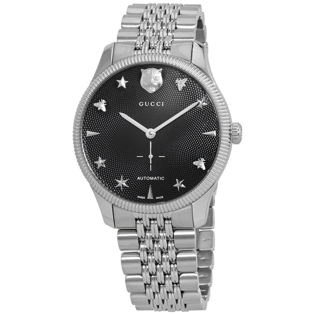 商品[二手商品] Gucci|Pre-owned Gucci G-Timeless Black Dial Mens Watch YA126353,价格¥8906,第1张图片
