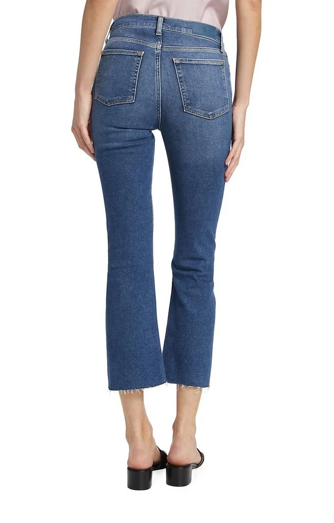 商品7 For All Mankind|Women's High Waisted Slim Kick Jeans In Blue Print,价格¥1031,第2张图片详细描述