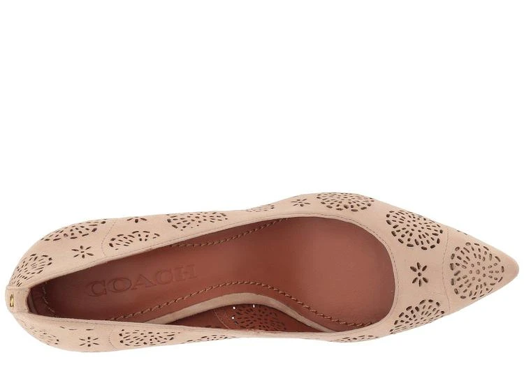 商品Coach|Waverly Tea Rose Cut Out Pump,价格¥1153,第2张图片详细描述