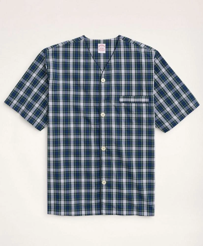 商品Brooks Brothers|Cotton Broadcloth Tartan Short Pajamas,价格¥407,第2张图片详细描述