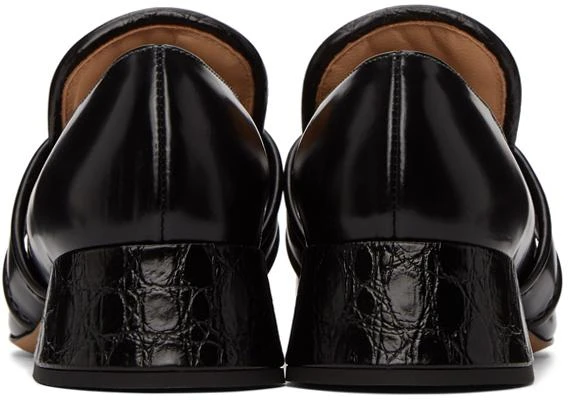 商品Chloé|Black Croc Cheryl Loafers,价格¥2114,第4张图片详细描述