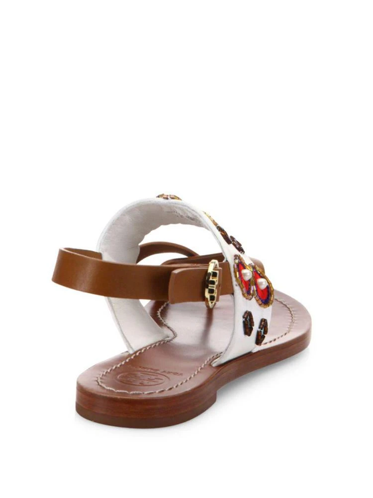 商品Tory Burch|Estella Leather Slingback Sandals,价格¥1316,第2张图片详细描述