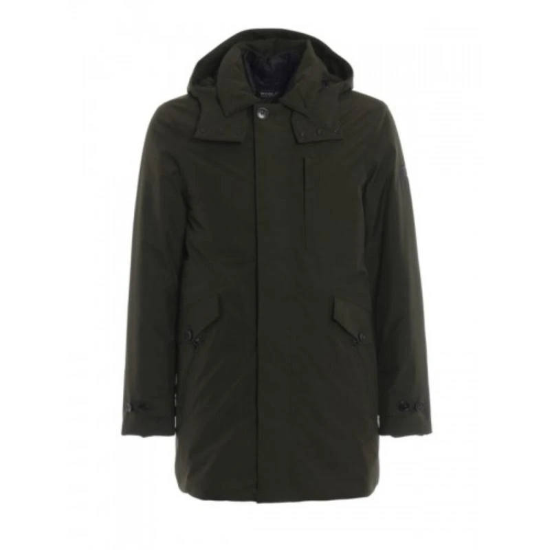 商品Woolrich|WOOLRICH  军绿色 男士羽绒服 WOCPS2687GT02-614,价格¥2624,第1张图片