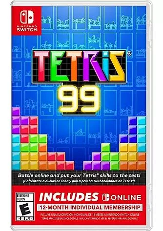 商品Nintendo|Tetris 99 12 Month Online Membership   Nsw,价格¥455,第1张图片