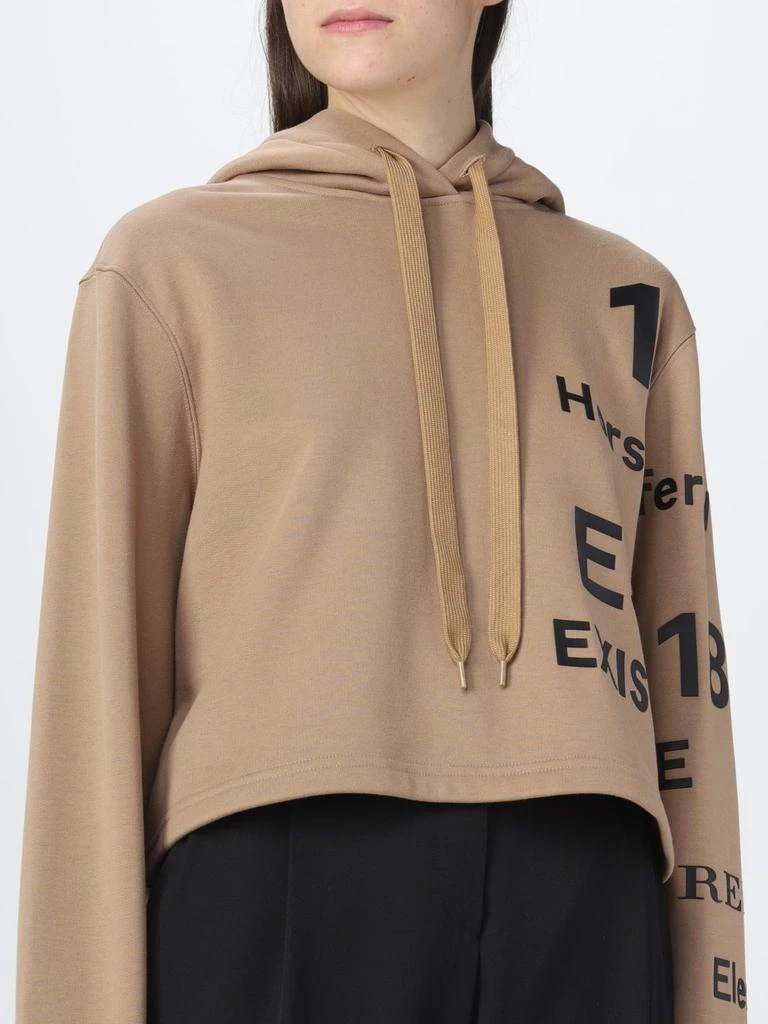 商品Burberry|Burberry short cotton hoodie with Horseferry print,价格¥4688,第5张图片详细描述