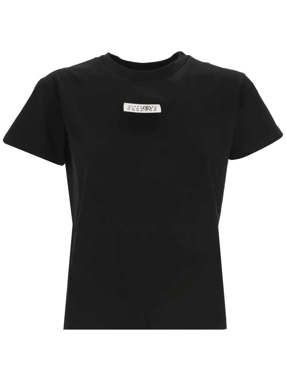 商品【商品预售7天】 MM6|MM6 女士T恤 S52GC0296S24311900 黑色,价格¥842,第1张图片