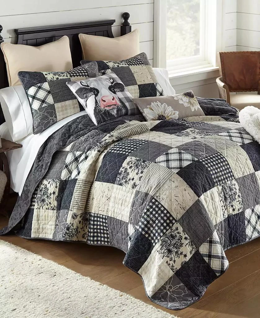 商品Donna Sharp|Augusta Rustic 3-Pc. Quilt Set,价格¥3109,第3张图片详细描述