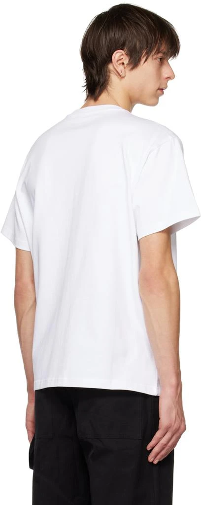 商品Burberry|White Crystal-Cut T-Shirt,价格¥6226,第3张图片详细描述