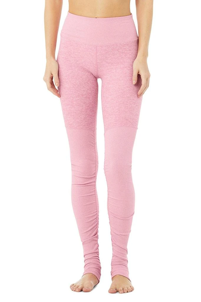 High-Waist Alosoft Flow Legging - Hunter Heather