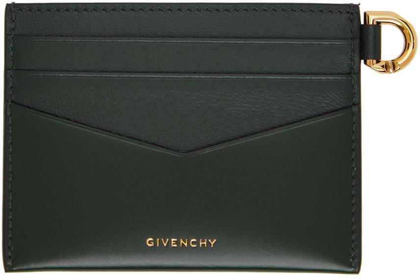 商品Givenchy|Green 4G Card Holder,价格¥1911,第4张图片详细描述