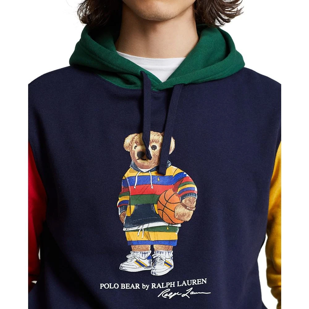 商品Ralph Lauren|Men's Polo Bear Color-Blocked Fleece Hoodie,价格¥888,第3张图片详细描述