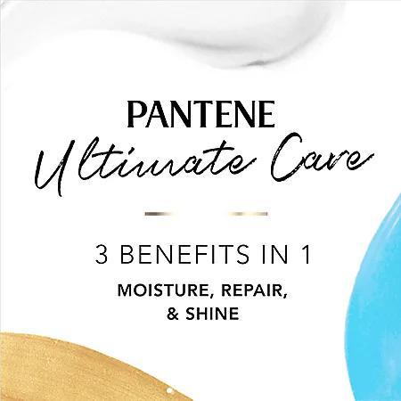 商品Pantene|Pantene Pro-V Ultimate Care Moisture + Repair + Shine Shampoo (38.2 fl. oz.),价格¥59,第4张图片详细描述