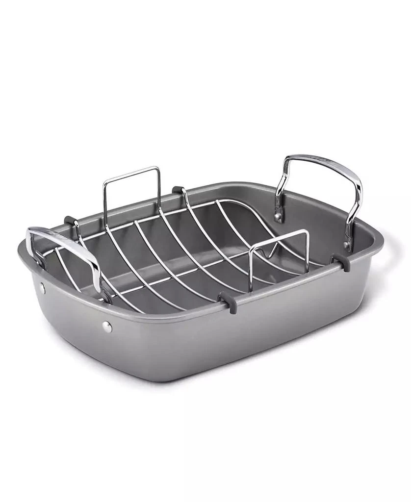 商品Circulon|Nonstick 17" x 13" Roaster with U-Rack,价格¥386,第5张图片详细描述