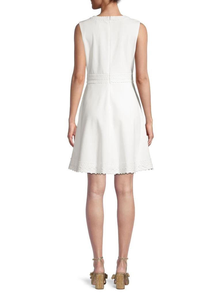 商品Kensie|​Sleeveless Trimmed A-Line Dress,价格¥317,第2张图片详细描述