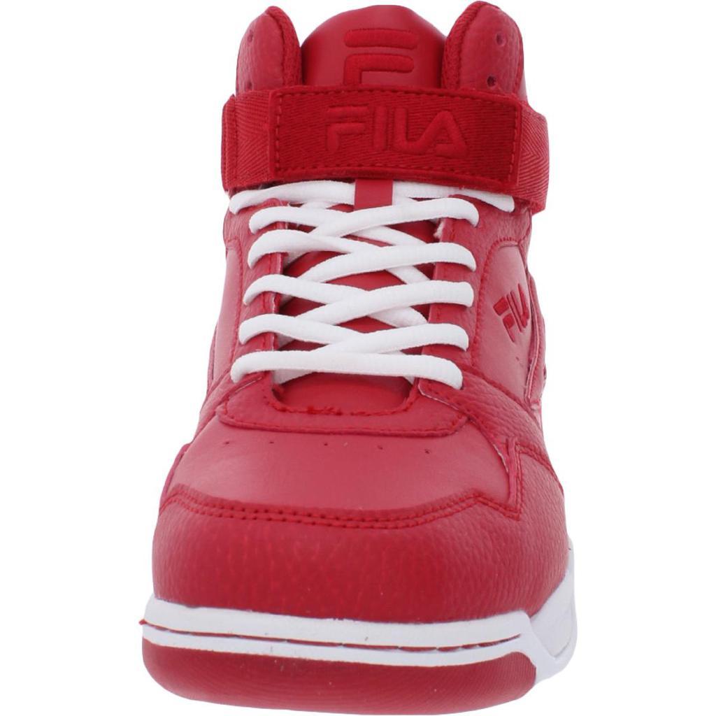 商品Fila|Fila Mens Multiverse Faux Leather Mid Top Sneakers,价格¥313,第6张图片详细描述