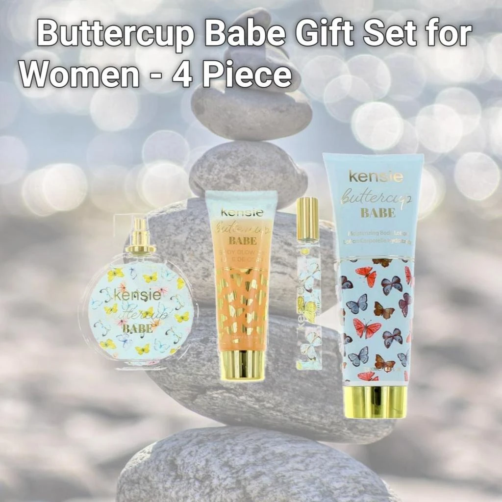商品Kensie|Buttercup Babe Gift Set for Women - 4 Piece,价格¥367,第2张图片详细描述