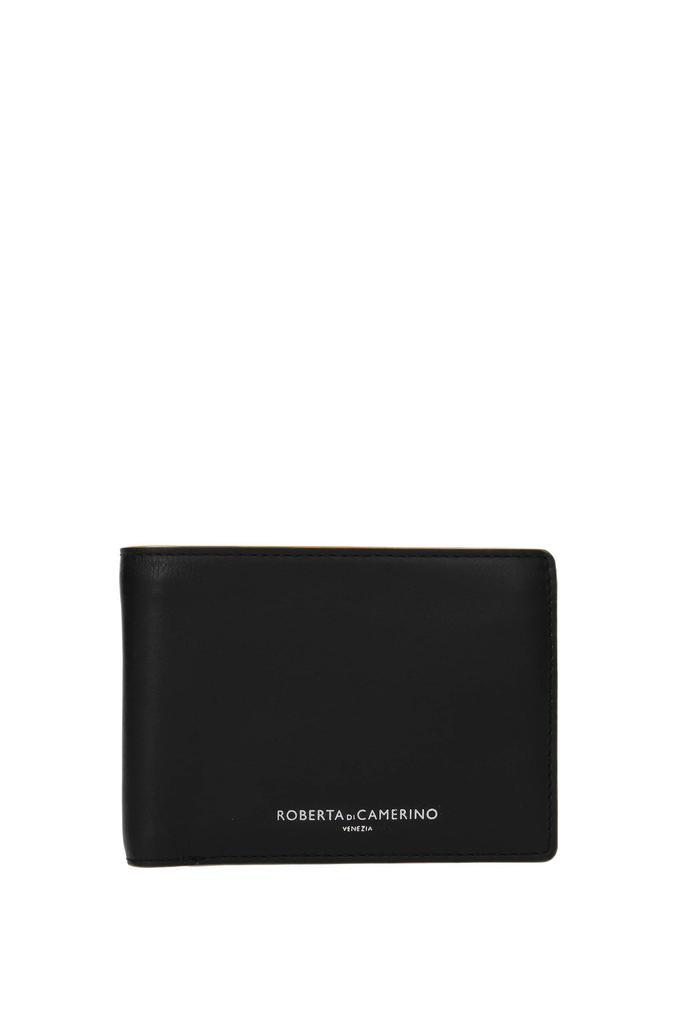 商品ROBERTA DI CAMERINO|Wallets PVC Black,价格¥213,第1张图片