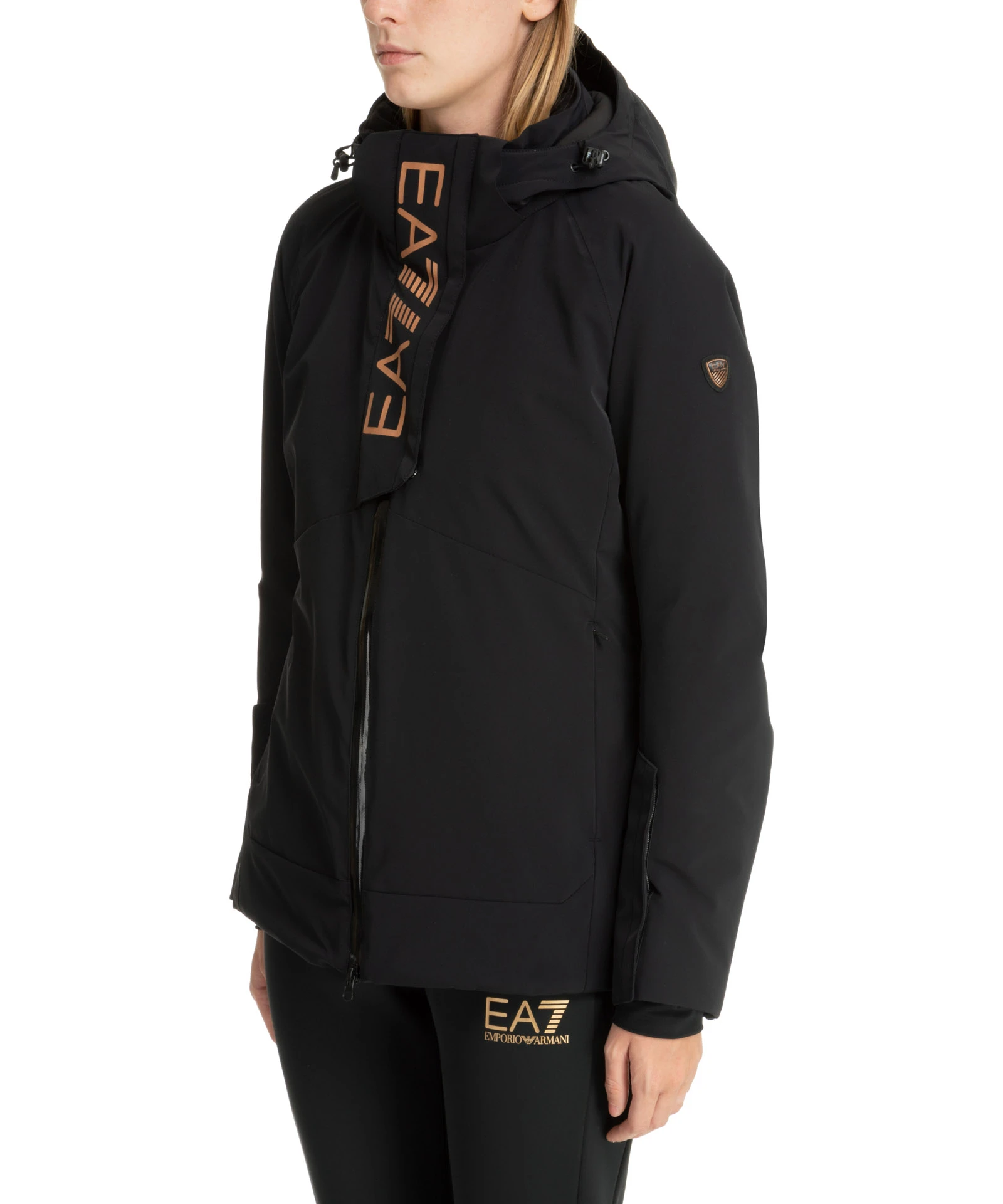 商品【商品预售7天】 Emporio Armani|Emporio Armani 女士滑雪服 6RTG16TN44Z1200 黑色,价格¥3116,第4张图片详细描述