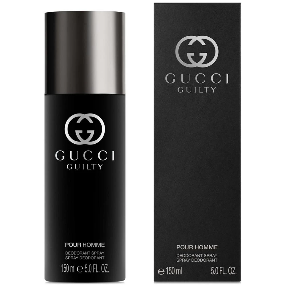 商品Gucci|Guilty Men's Deodorant Spray, 5 oz.,价格¥331,第2张图片详细描述