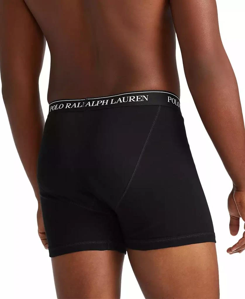 商品Ralph Lauren|Men's 5-Pack Classic Cotton Boxer Briefs,价格¥520,第2张图片详细描述