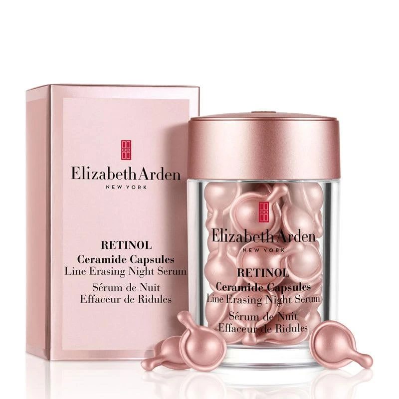 商品Elizabeth Arden|ElizabethArden伊丽莎白雅顿  时空焕活夜间多效胶囊精华（小粉胶） - 30粒,价格¥373,第1张图片