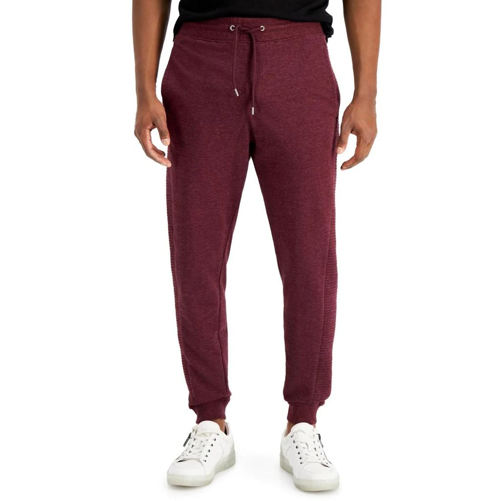 商品INC International|INC Mens Ribbed Trim Comfortable Jogger Pants,价格¥117,第1张图片