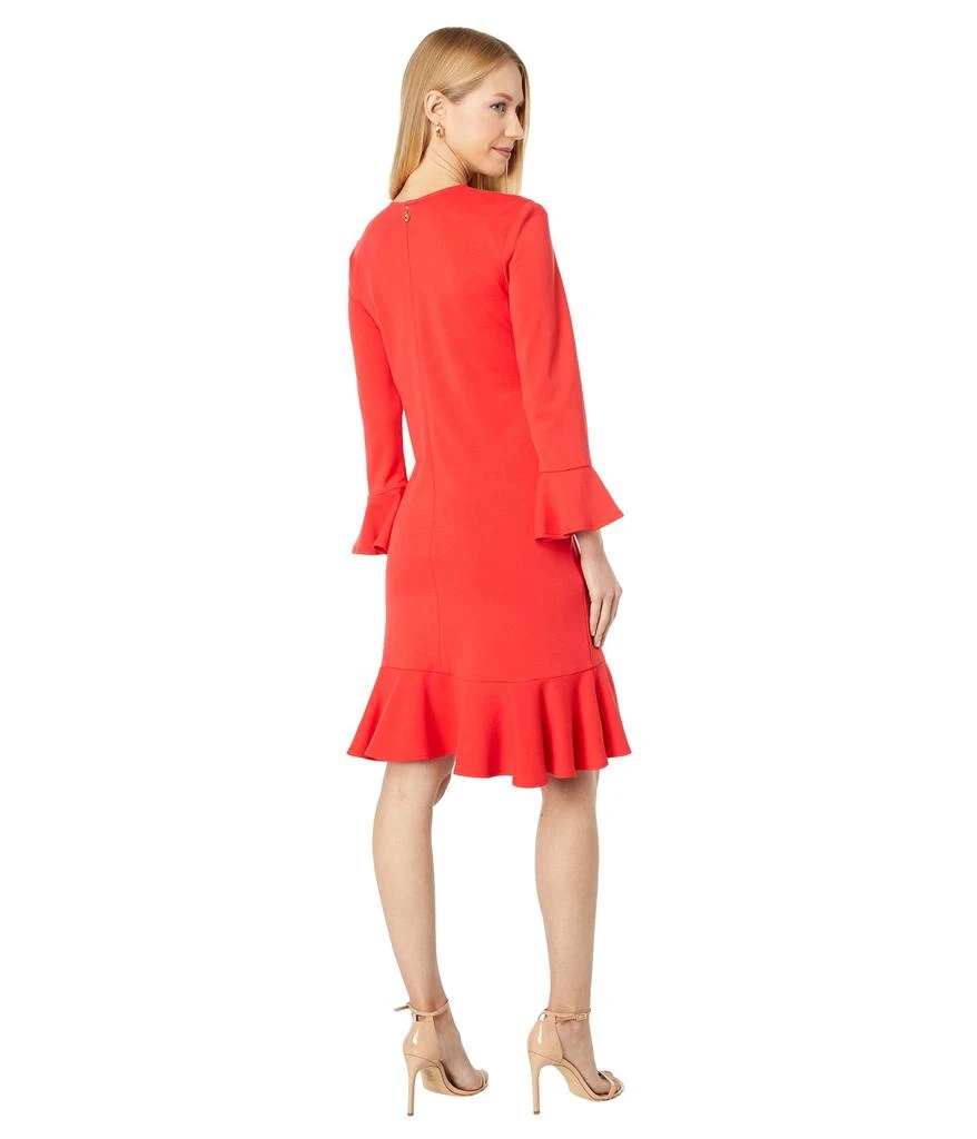 商品Kate Spade|Flounce Ponte Shift Dress,价格¥691,第2张图片详细描述