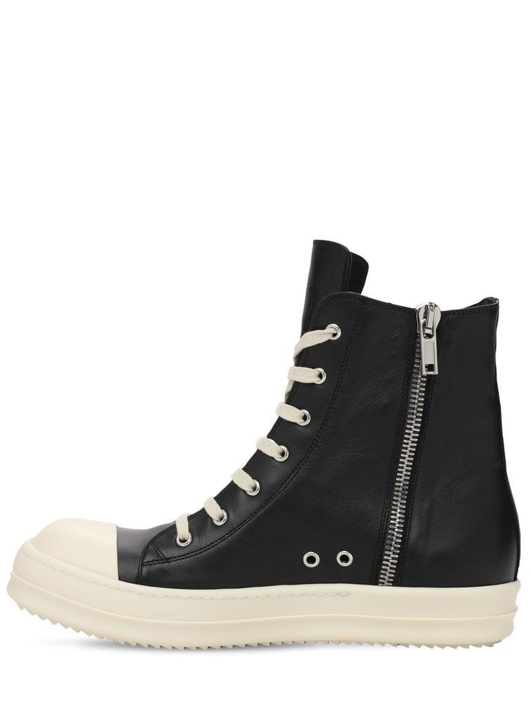 商品Rick Owens|High Top Leather Sneakers,价格¥8540,第6张图片详细描述