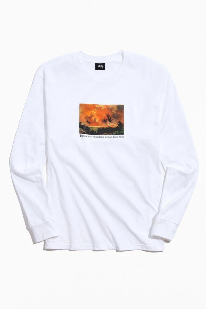 商品STUSSY|Stussy Red Sky 长袖T恤,价格¥302,第1张图片