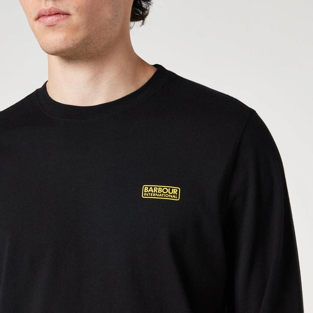 商品Barbour|Barbour International Men's Legacy Long Sleeve T-Shirt - Black,价格¥120,第4张图片详细描述