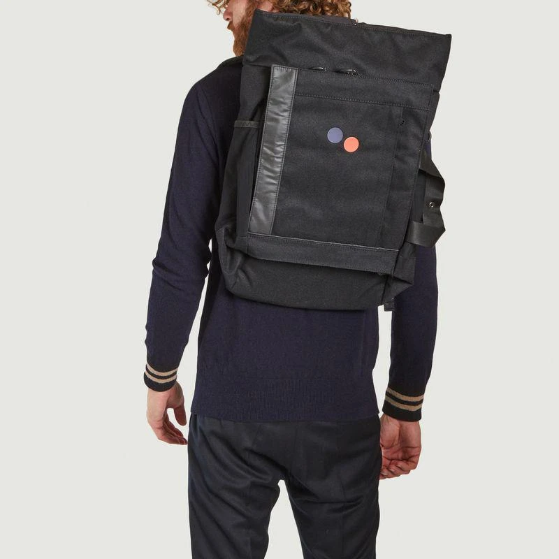 商品Pinqponq|Blok medium backpack Licorice Black PINQPONQ,价格¥1477,第4张图片详细描述