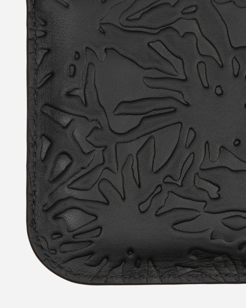 商品Comme des Garcons|Embossed Leather Zip Pouch Black,价格¥592,第4张图片详细描述