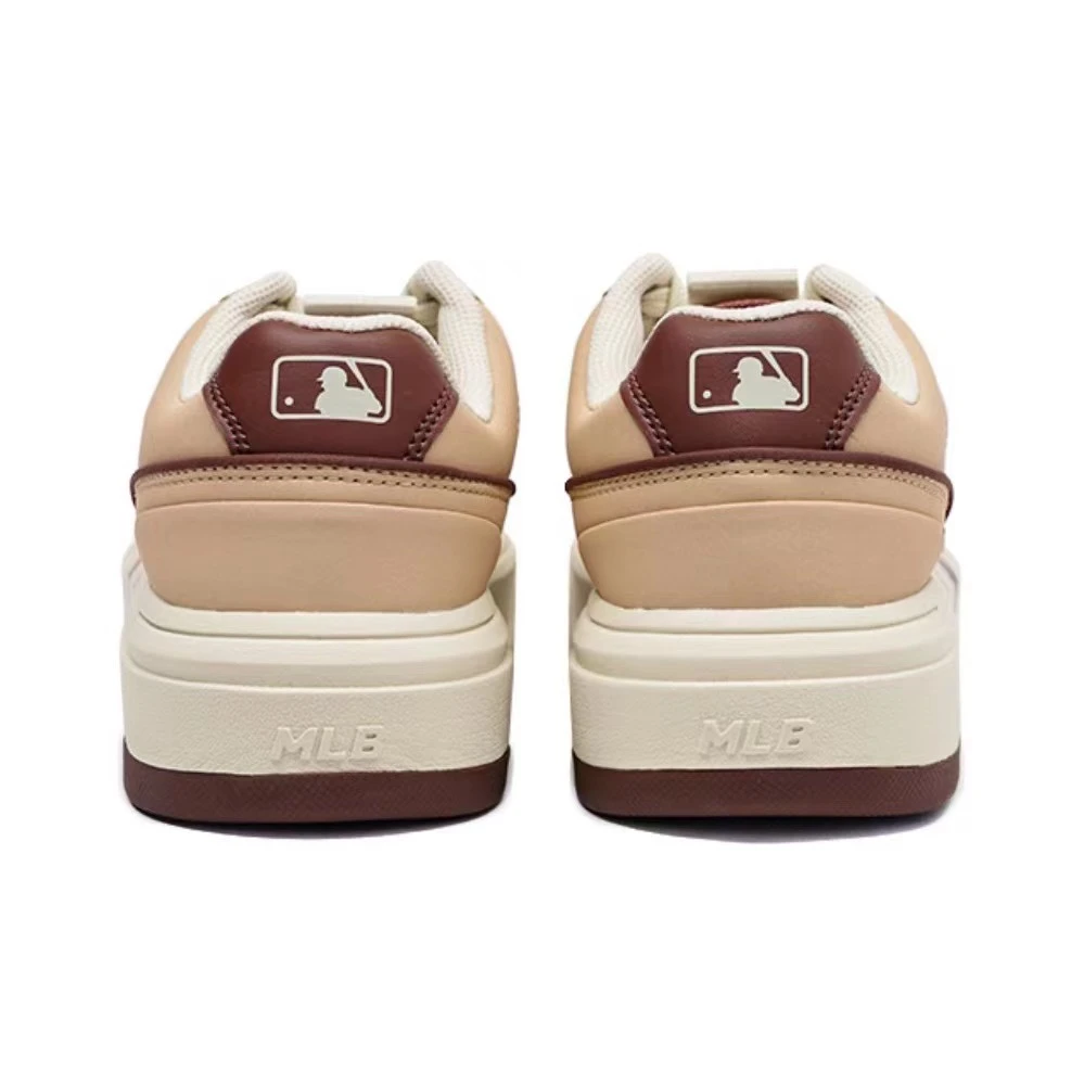【享贝家】（国内现货- LY） MLB 明星同款复古板鞋 运动休闲鞋 学长鞋 男女情侣 米黄色3ASXCA12N-43BGS 商品