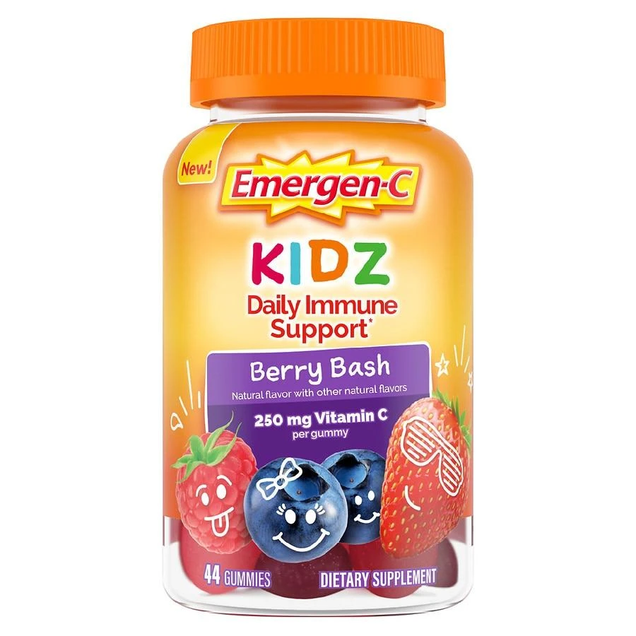 商品Emergen-C|Kids Daily Immune Support Supplement Gummies Berry Bash,价格¥142,第1张图片